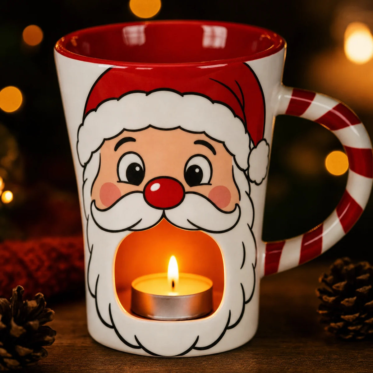 Santa's Chocolate Fondue Mug